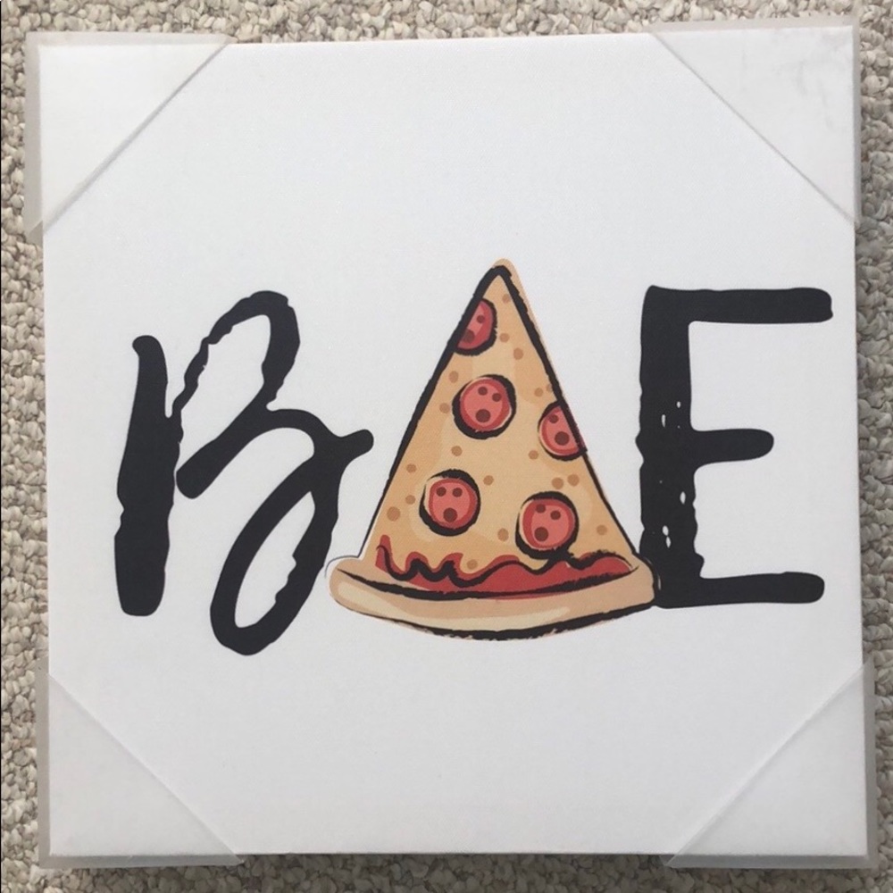 BAE Pizza Canvas (room decoration)